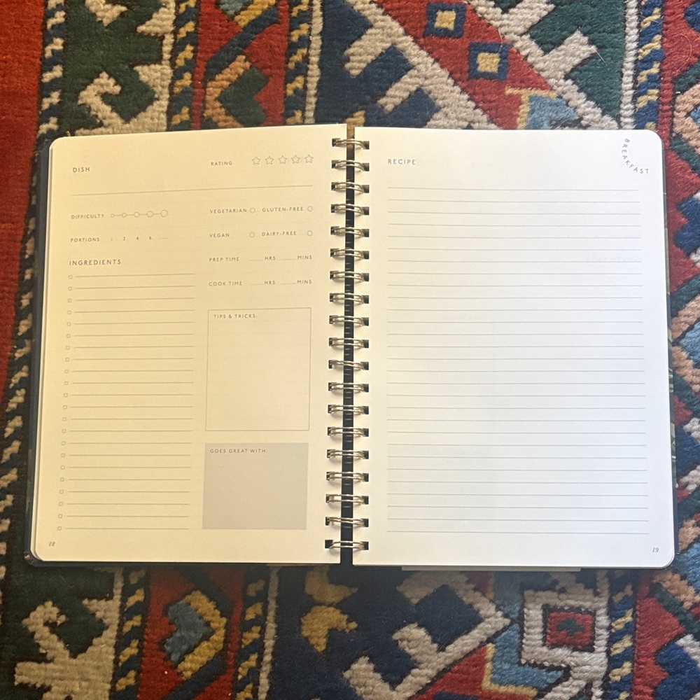 Papier Recipe Book - Picture 2 of 3